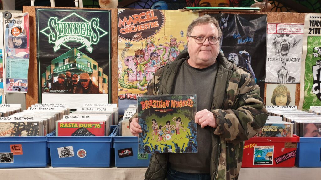 loïc haubtmann tient vinyl records à daoulas