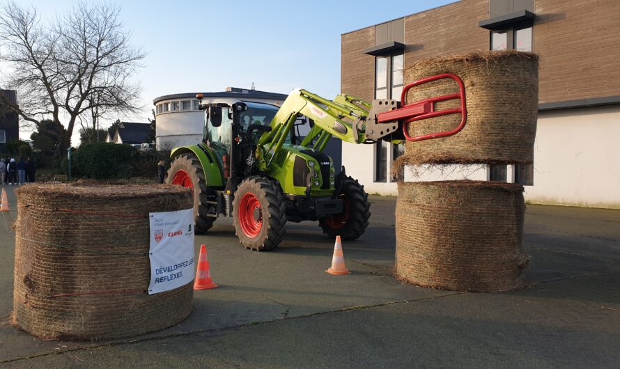 10 de conduite agricole : les jeunes formés à la sécurité sur les engins