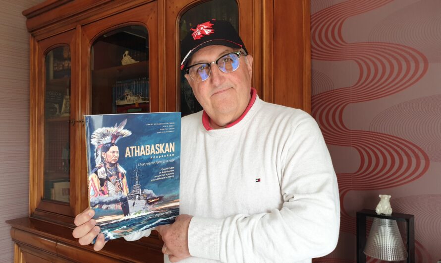 Daniel Grolleau-Foricheur pour le livre “Athabaskan, une pierre face à la mer”