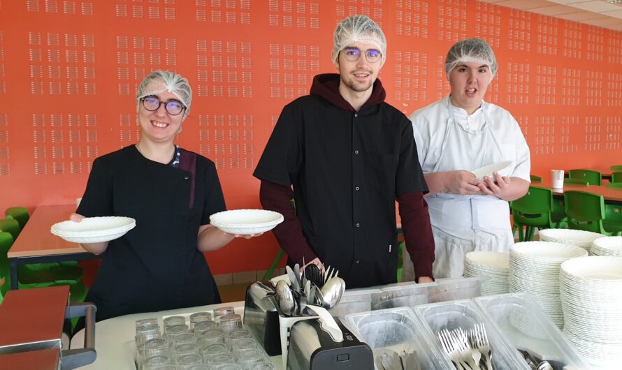 Des jeunes de l’IME de Plabennec s’initient à la cuisine