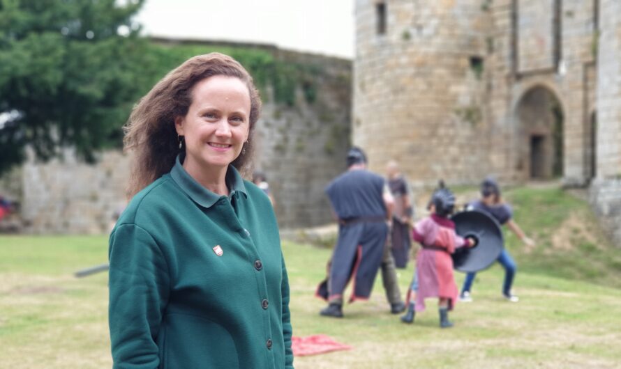 Avec les chevaliers, au Château de Tonquédec