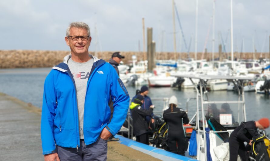 A Trébeurden avec Jacques Le Lay, plongeur et caméraman sur les épaves