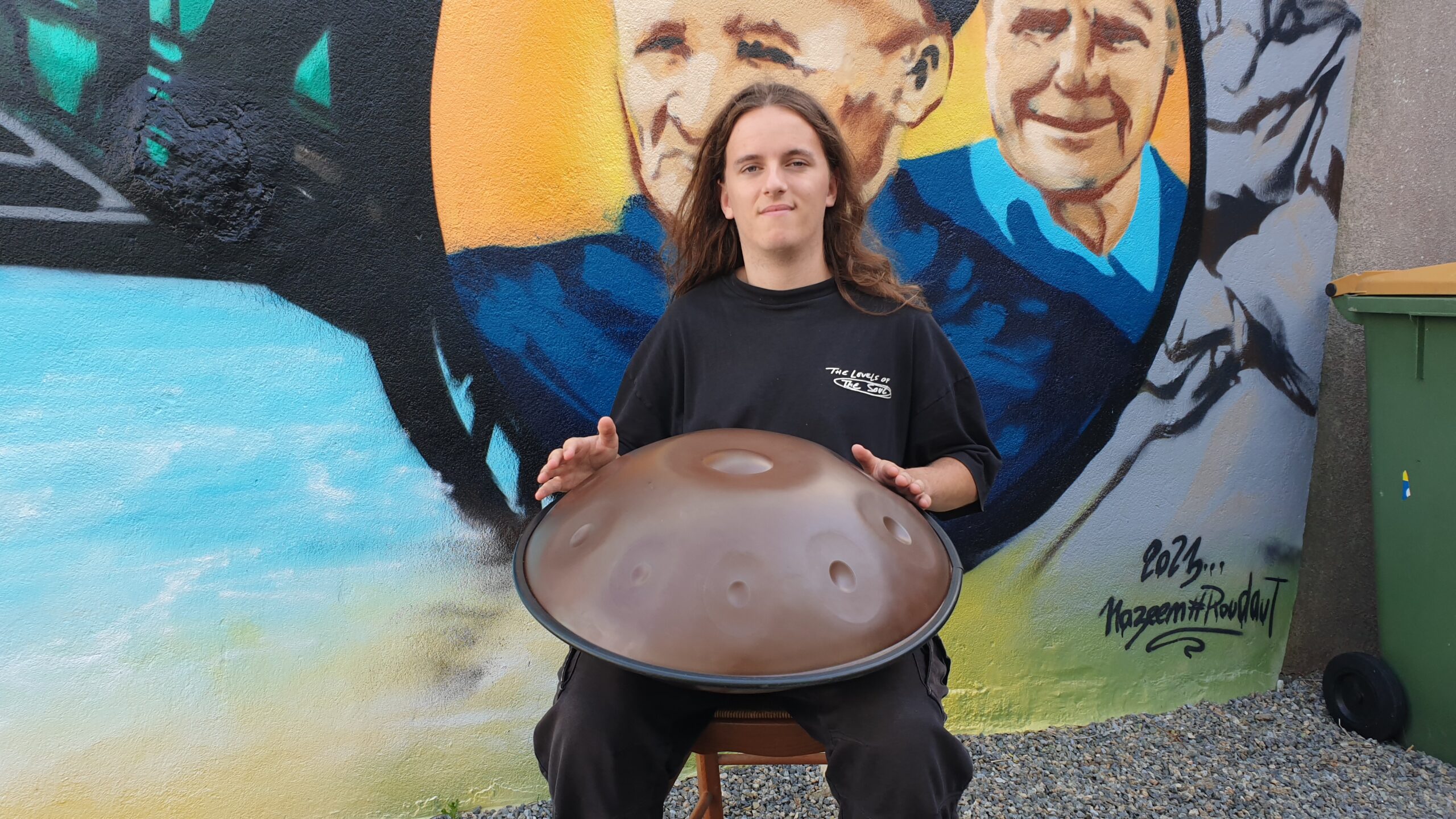 Handpan et beatbox avec Noah Roudaut à Plouguerneau © Christophe Pluchon