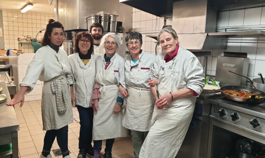 Le restaurant solidaire La Cantoche à Brest © Christophe Pluchon